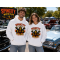 Spin City Motor Club White Unisex Crewneck Sweatshirt