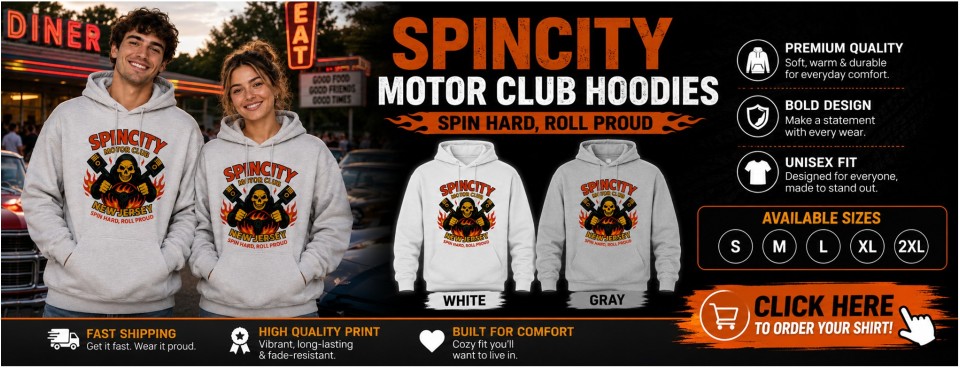 SPIN CITY HOODIES