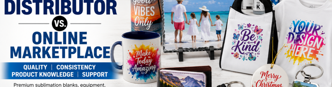 Distributor vs. Marketplace: Which Sublimation Blanks Are Worth Buying?